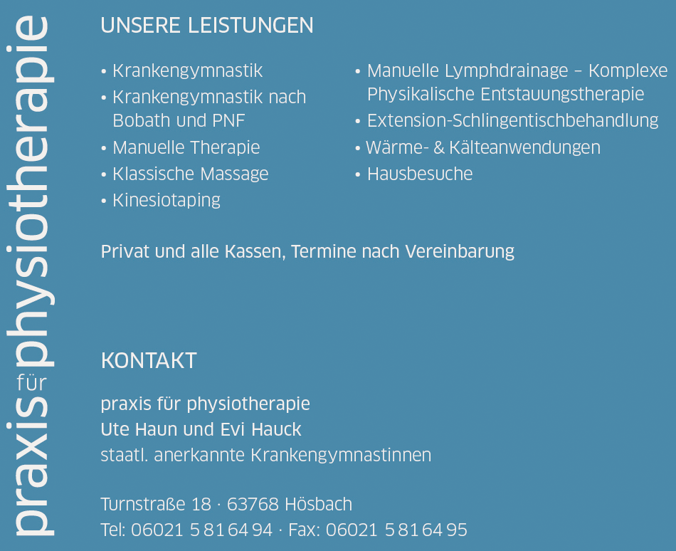 Praxis für Physiotherapie